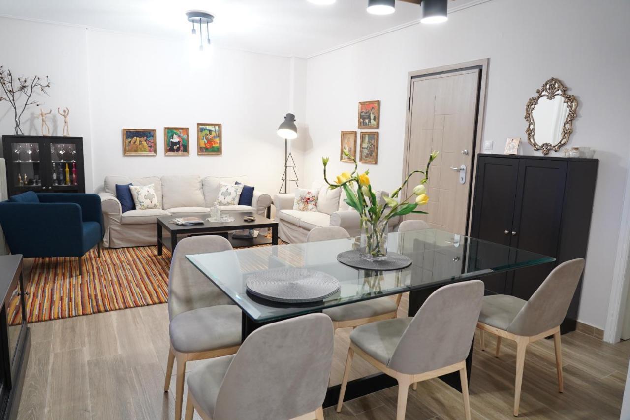 Larissa Downtown Apartment With Parking Ngoại thất bức ảnh